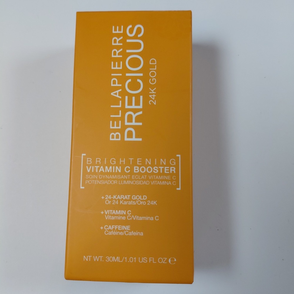 BellaPierre Precious 24K Gold Brightening Vitamin C Booster 1.01 oz New In Box